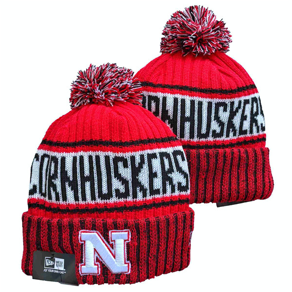 Nebraska Cornhuskers Knit Hats 001 - Click Image to Close