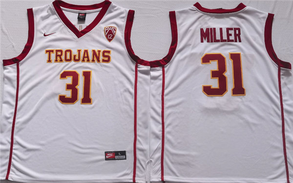 USC Trojans #31 Cheryl Miller White Stitched Jersey