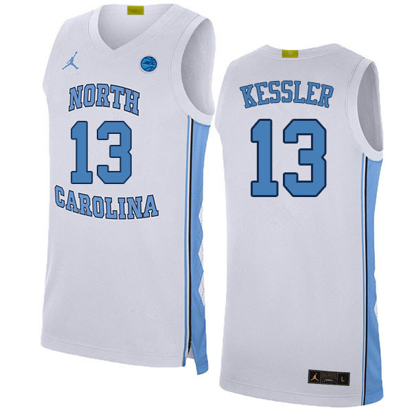 North Carolina Tar Heels #13 Walker Kessler White Stitched NCAA Jersey