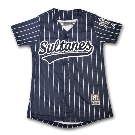 Sultanes de Monterrey Stitched Baseball Jersey - Click Image to Close