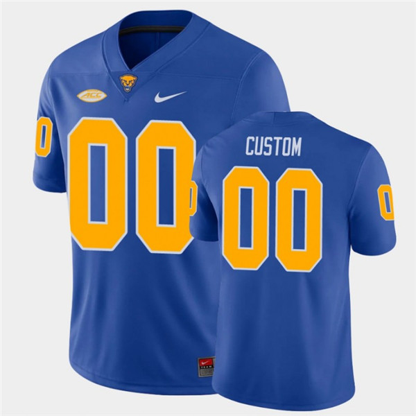 Pittsburgh Panthers Royal ACTIVE PLAYER Custom Stitched Jersey