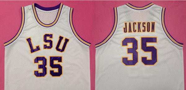 LSU Tigers #35 Chris Jackson Limited Stitched NCAA Jersey