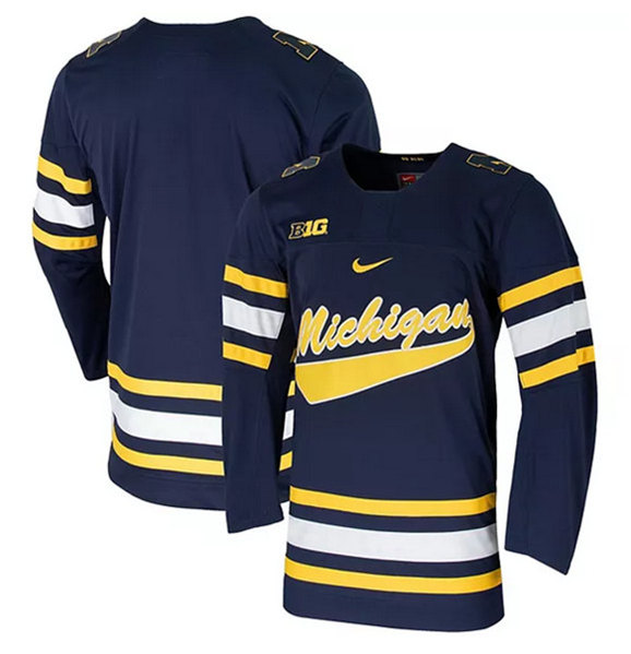 Wolverines Michigan Navy Jersey