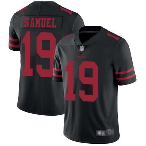 Men's San Francisco 49ers #19 Deebo Samuel Black Vapor Untouchable Limited Stitched NFL Jersey