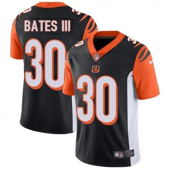 Men's Cincinnati Bengals #30 Jessie Bates III Black Vapor Untouchable Limited Stitched NFL Jersey