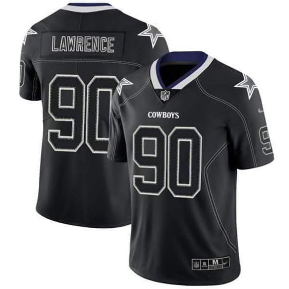 Men's Cowboys ACTIVE PLAYER Black Vapor Untouchable Limited Stitched NFL Jersey