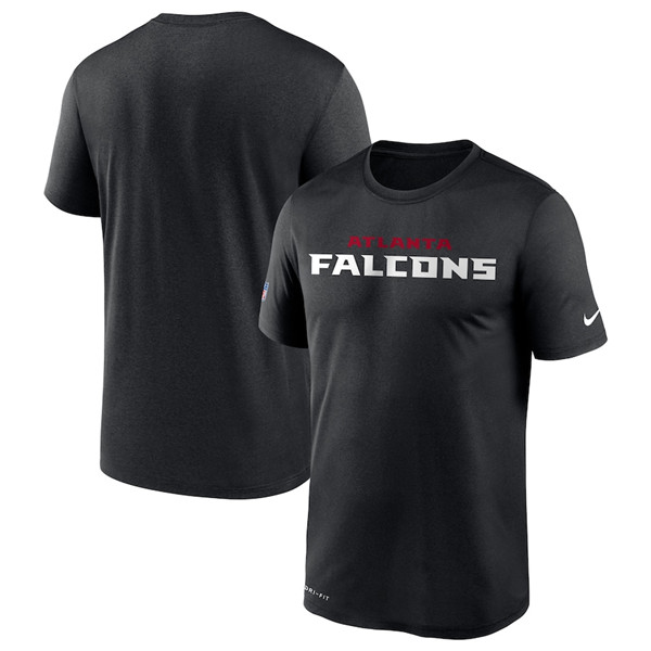 Atlanta Falcons 2020 Black Sideline Impact Legend Performance NFL T-Shirt (All Size)