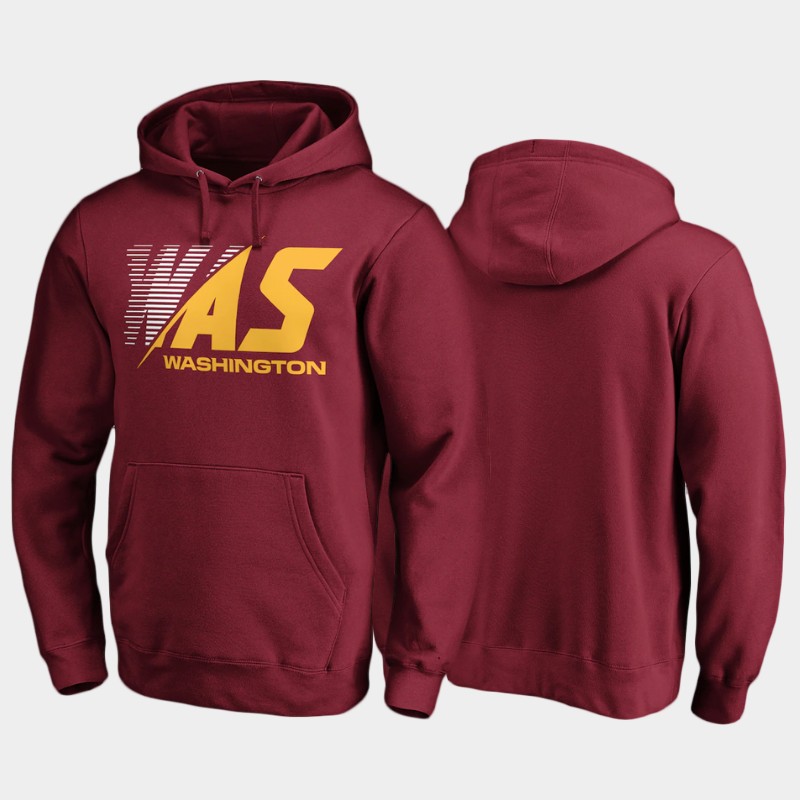 Men's Washington Football Team Burgundy 2020 NFL Pullover Hoodie