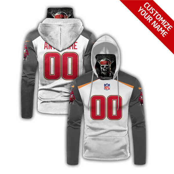 Men's Tampa Bay Buccaneers Customize Stitched Hoodies Mask 2020