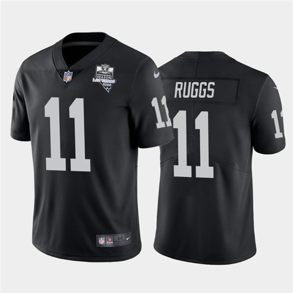 Men's Oakland Raiders Black #11 Nelson Agholor 2020 Inaugural Season Vapor Limited Stitched NFL Jersey