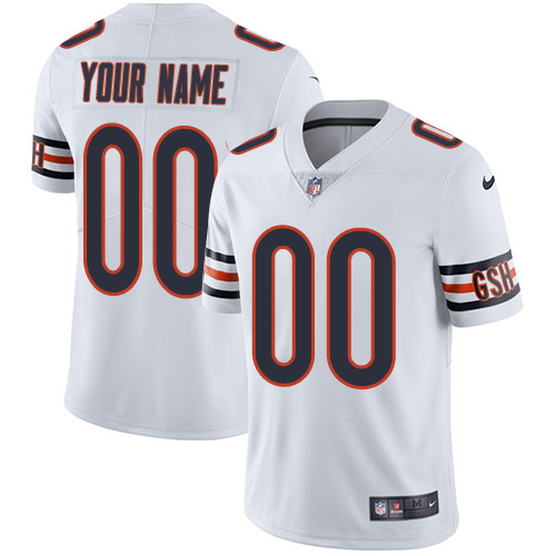 Men's Bears ACTIVE PLAYER White Vapor Untouchable Limited Stitched NFL Jersey