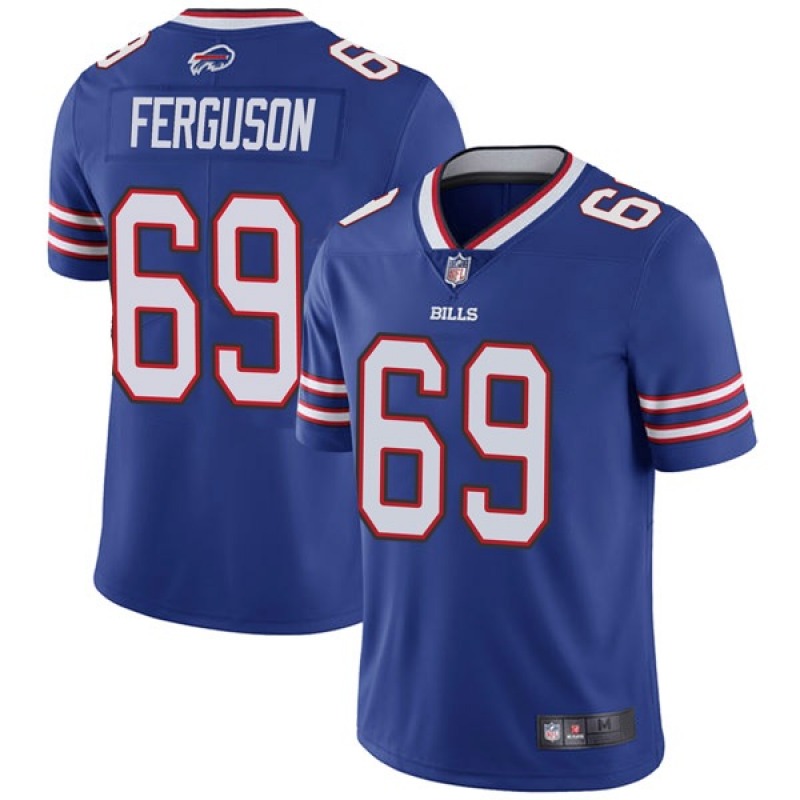 Men's Buffalo Bills #69 Reid Ferguson Blue Vapor Untouchable Limited Stitched NFL Jersey