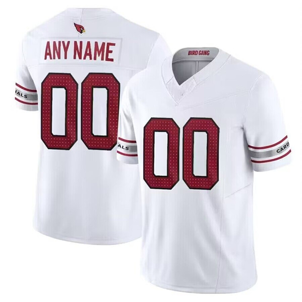 Men's Arizona Cardinals Custom White 2023 F.U.S.E. Vapor Untouchable Stitched Football Jersey