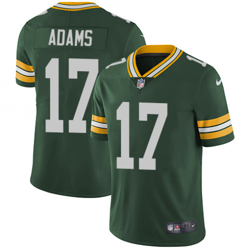 Nike Packers #17 Davante Adams Green Men's Stitched NFL Limited Rush Jersey