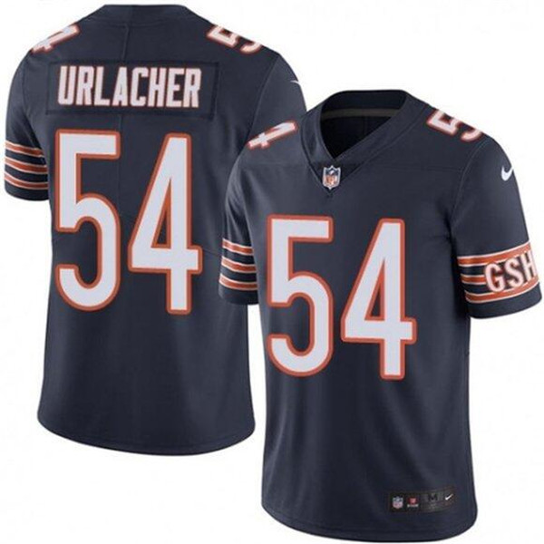 Men's Chicago Bears #54 Brian Urlacher Navy Vapor untouchable Limited Stitched NFL Jersey