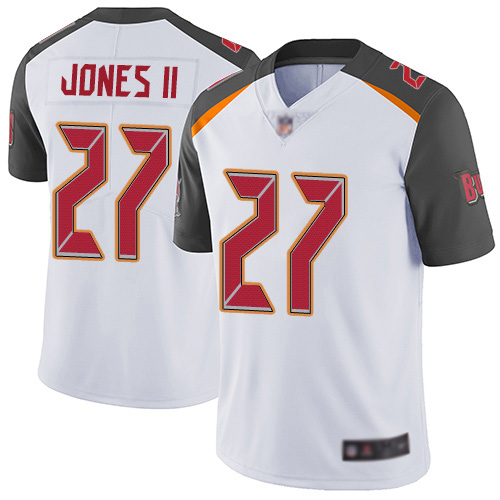 Men's Tampa Bay Buccaneers #27 Ronald Jones II White Vapor Untouchable Limited Stitched NFL Jersey