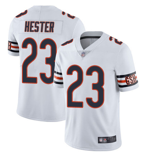 Men's Chicago Bears #23 Devin Hester White Vapor untouchable Limited Stitched Jersey - Click Image to Close