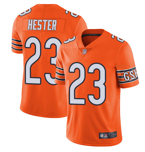 Men's Chicago Bears #23 Devin Hester Orange Vapor untouchable Limited Stitched Jersey