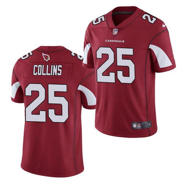 Men's Arizona Cardinals #25 Zaven Collins 2021 Draft Red Vapor Untouchable Limited Stitched NFL Jersey