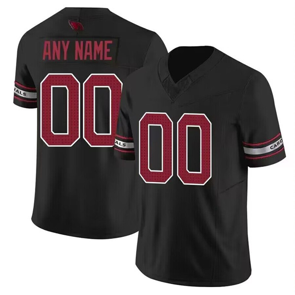 Men's Arizona Cardinals Custom Black 2023 F.U.S.E. Vapor Untouchable Stitched Football Jersey