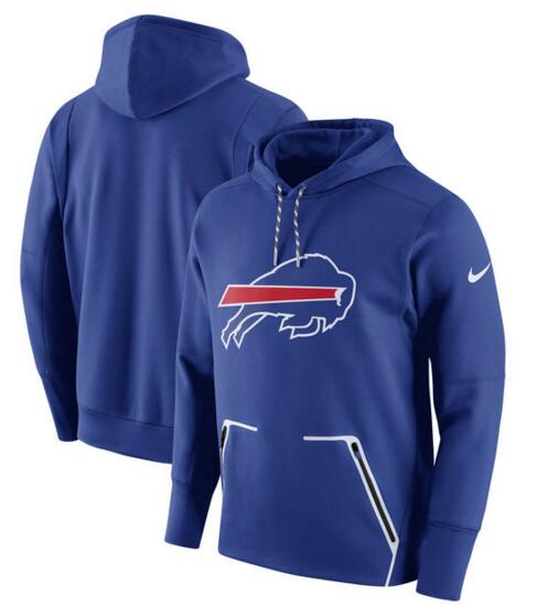 Men's Nike Buffalo Bills Royal Champ Drive Vapor Speed Pullover Hoodie