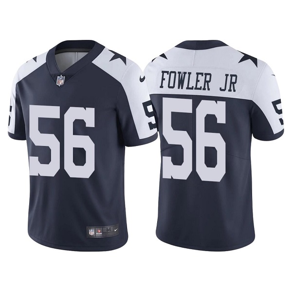 Men's Dallas Cowboys #56 Dante Fowler Jr. White Vapor Limited Stitched Jersey