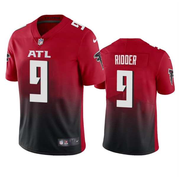 Men's Atlanta Falcons #9 Desmond Ridder Red/Black 2023 F.U.S.E. Vapor Untouchable Limited Football Stitched Jersey - Click Image to Close