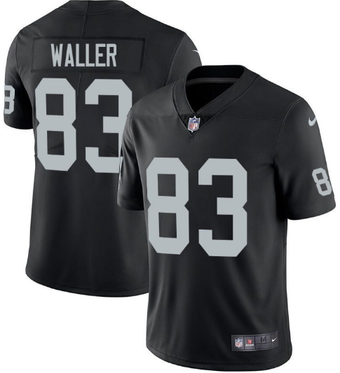 Men's Oakland Raiders #83 Darren Waller Black Vapor Untouchable Limited Stitched NFL Jersey