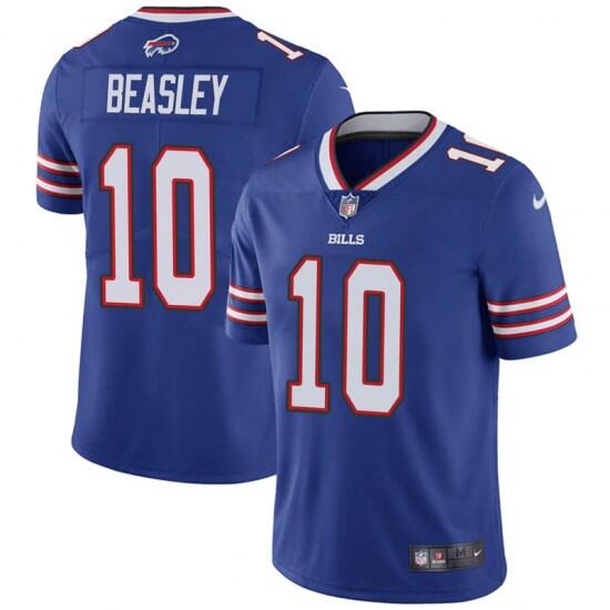 Men's Buffalo Bills #10 Cole Beasley Blue Vapor Untouchable Limited Stitched NFL Jersey