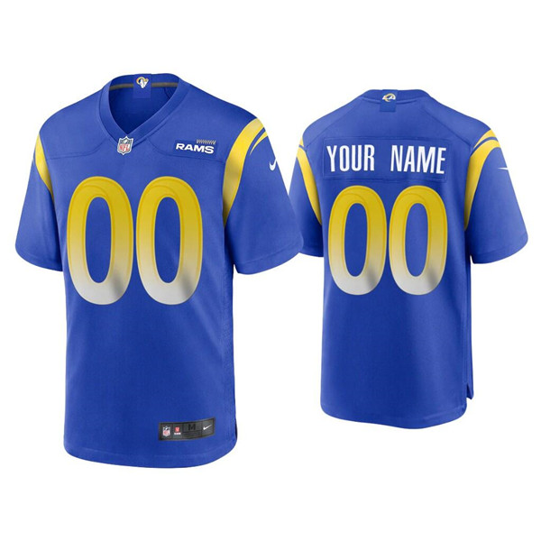 Men's Rams ACTIVE PLAYER Royal Limited Stitched NFL Jersey