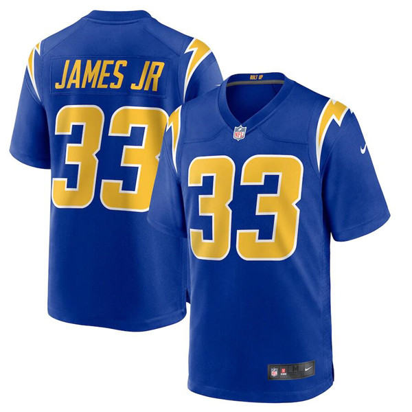 Men's Los Angeles Chargers #33 Derwin James 2020 Royal Stitched Jersey