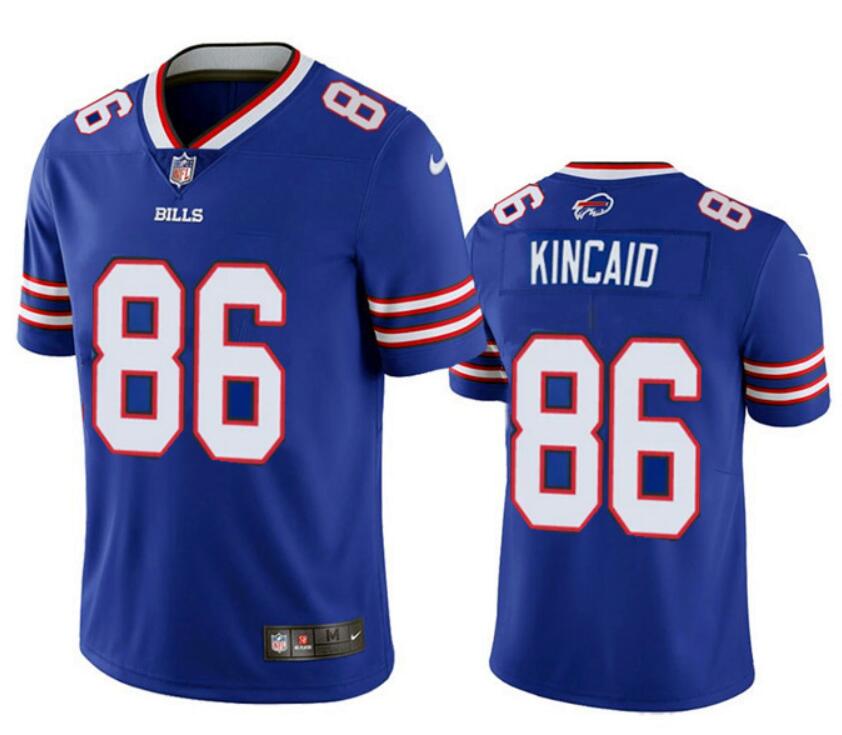 Buffalo Bills #86 Dalton Kincaid Blue 2023 Draft Vapor Untouchable Limited Stitched Football Jersey