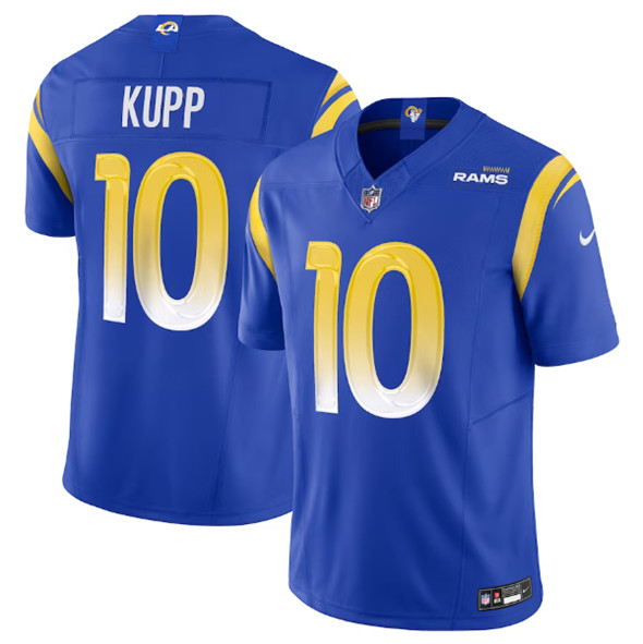 Men's Los Angeles Rams #10 Cooper Kupp Royal 2023 F.U.S.E. Vapor Untouchable Limited Stitched Jersey - Click Image to Close