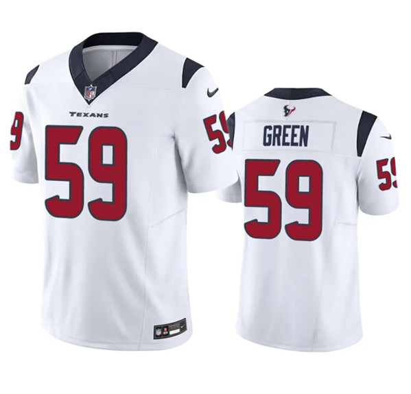 Houston Texans #59 Kenyon Green White 2023 F.U.S.E Vapor Untouchable Stitched Football Jersey