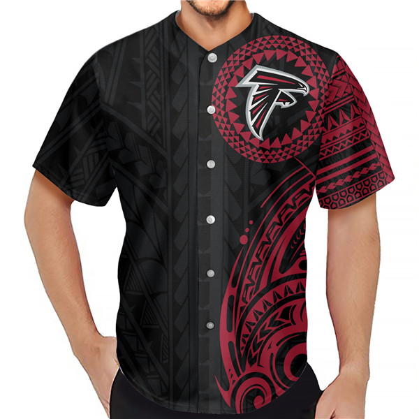 Men's Atlanta Falcons Black/Red Jersey