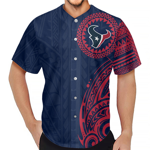 Men's Houston Texans Navy/Red Jersey