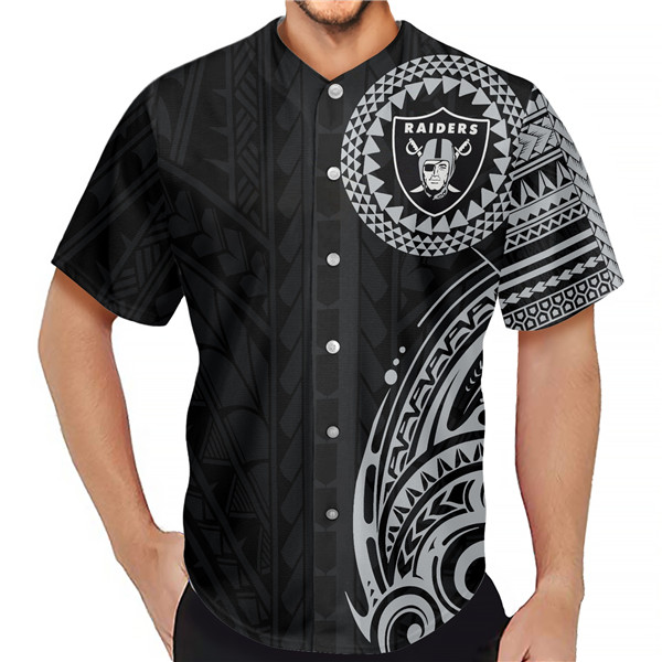 Men's Las Vegas Raiders Black Jersey - Click Image to Close