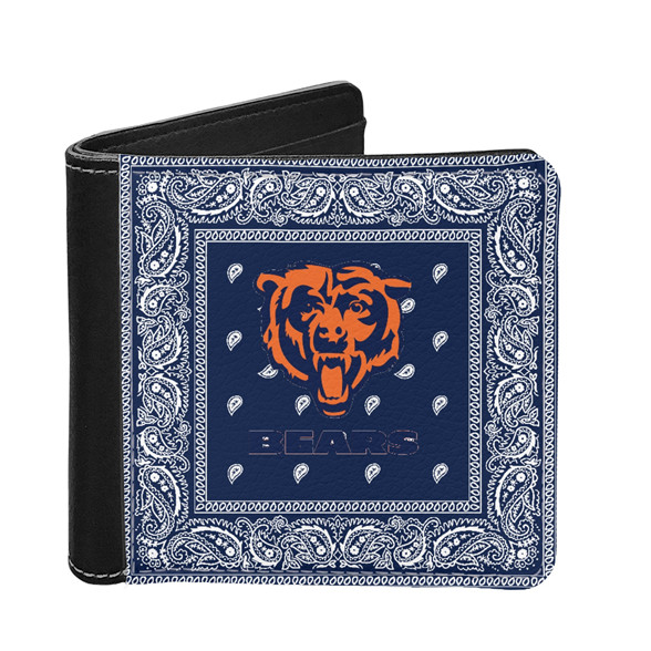 Chicago Bears PU Leather Wallet 001