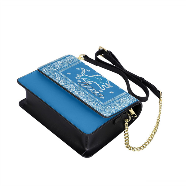 Detroit Lions PU Leather Crossbody Bags 001