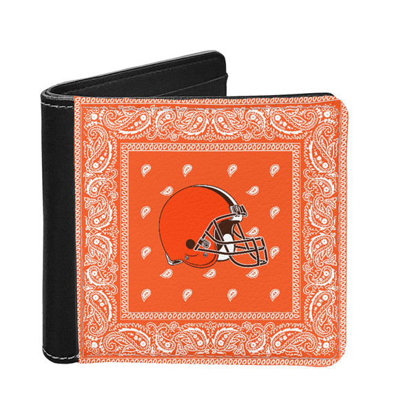 Cleveland Browns PU Leather Wallet 001