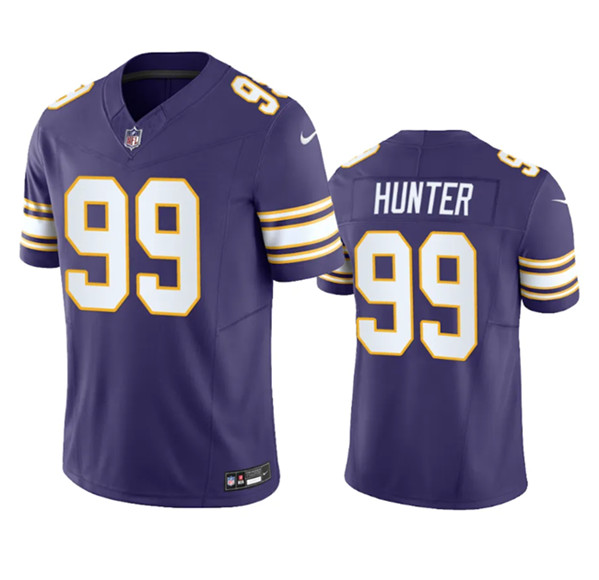 Minnesota Vikings #99 Danielle Hunter Purple 2023 F.U.S.E. Vapor Untouchable Stitched Jersey