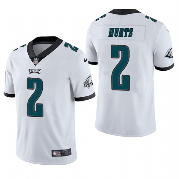 Men's Eagles #2 Jalen Hurts 2020 White Vapor Untouchable Limited Stitched NFL Jersey