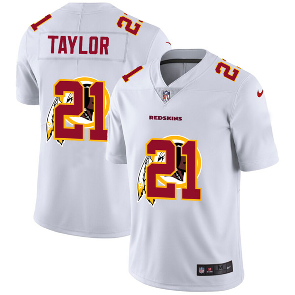 Men's Washington Football Team #21 Sean Taylor White Stitched NFL Jersey