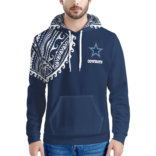 Men's Dallas Cowboys Blue Hoodie