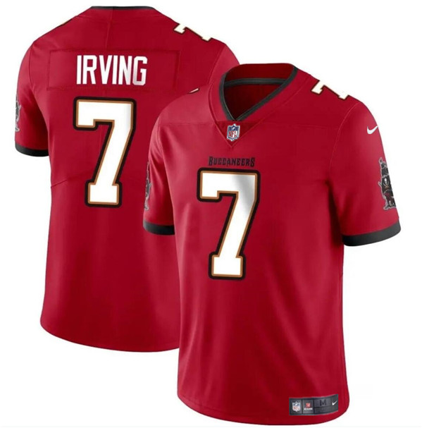 Men's Tampa Bay Buccaneers #7 Bucky Irving Red Vapor Limited Football Stitched Jersey