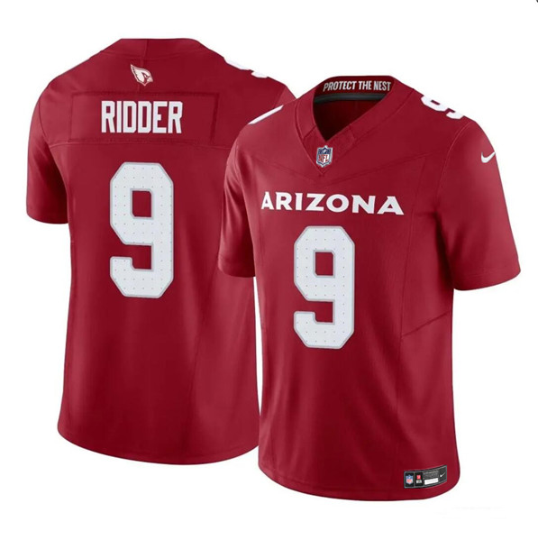 Men's Arizona Cardinals #9 Desmond Ridder Red 2024 F.U.S.E. Vapor Untouchable Limited Football Stitched Jersey