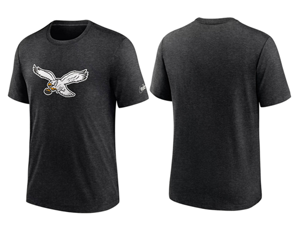 Men's Philadelphia Eagles Black T-Shirt - Click Image to Close