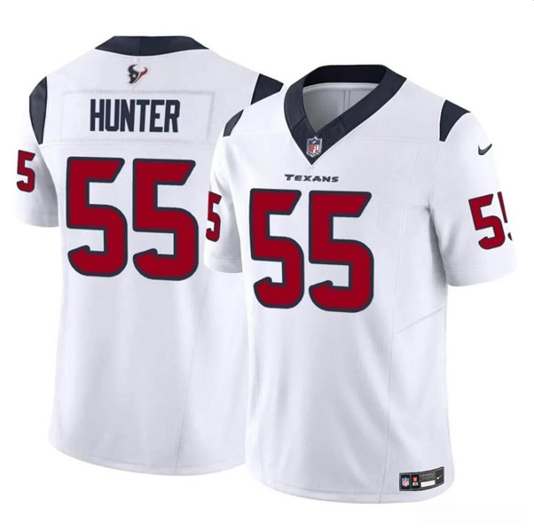 Men's Houston Texans #55 Danielle Hunter White 2024 F.U.S.E Vapor Untouchable Limited Football Stitched Jersey - Click Image to Close