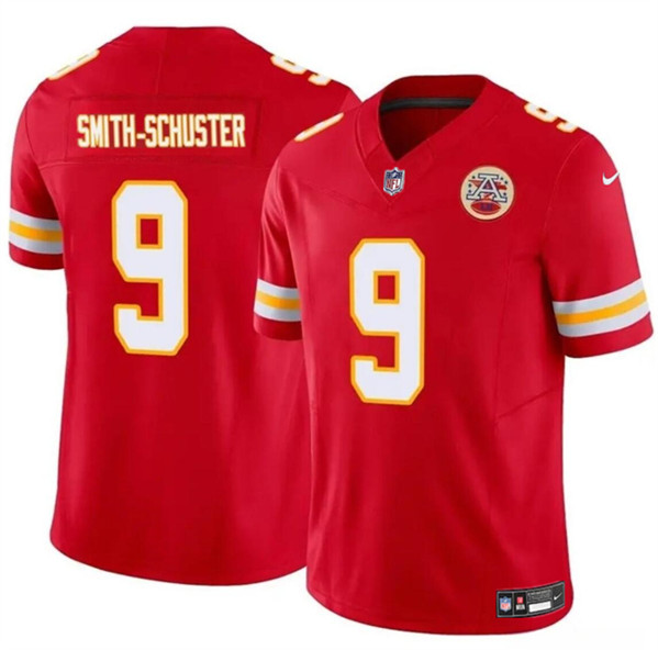 Men??s Kansas City Chiefs #9 JuJu Smith-Schuster Red 2023 F.U.S.E. Vapor Untouchable Limited Football Stitched Jersey