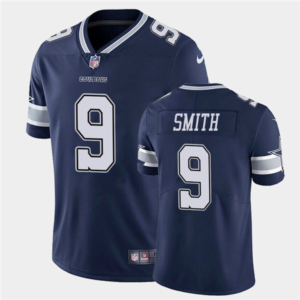 Men's Dallas Cowboys #9 Jaylon Smith Navy Vapor Untouchable Limited Stitched Football Jersey